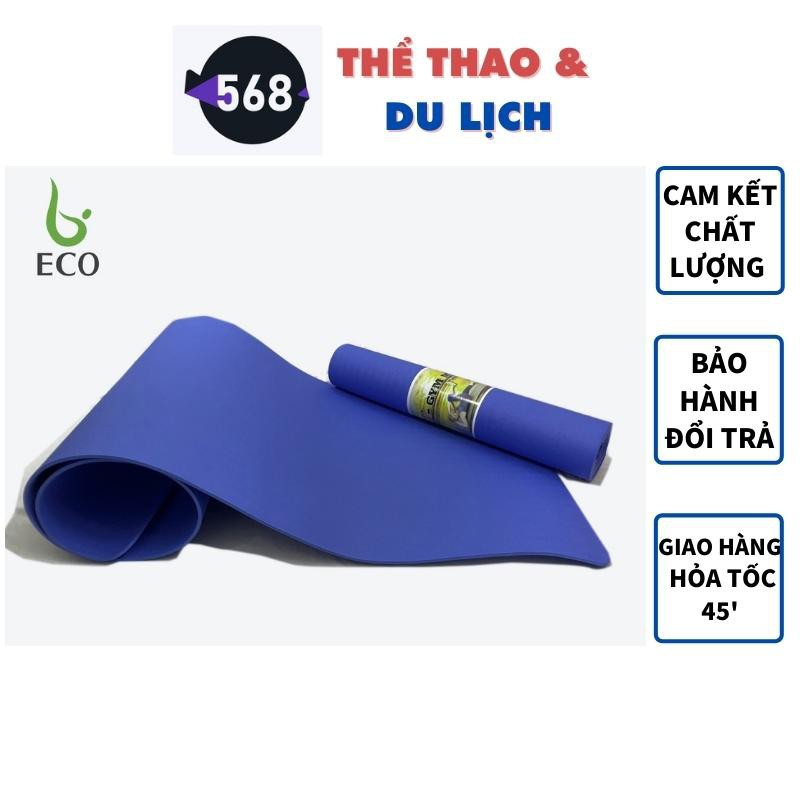 Thảm tập yoga gym giá rẻ chống trượt siêu dày siêu êm 568 LYPROEVA