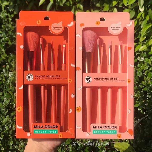 Bộ Cọ Trang Điểm Mila Color Makeup Brush Set | BigBuy360 - bigbuy360.vn