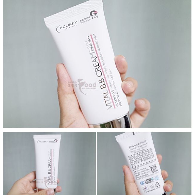 Kem Nền Chống Nắng, Che Phủ Hoàn Hảo Holikey Vital BB Cream SPF40/PA++ 50ml | BigBuy360 - bigbuy360.vn