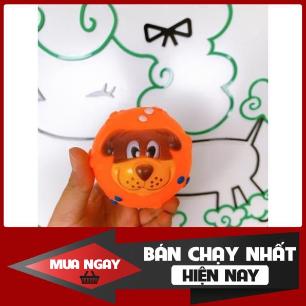[❌GIÁ SỈ❌] (Màu ngẫu nhiên) Đồ chơi chút chít cho chó mèo - Bóng mặt chó ❤️