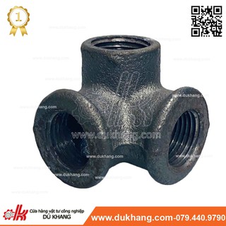 Ngã ba góc ren sắt kẽm