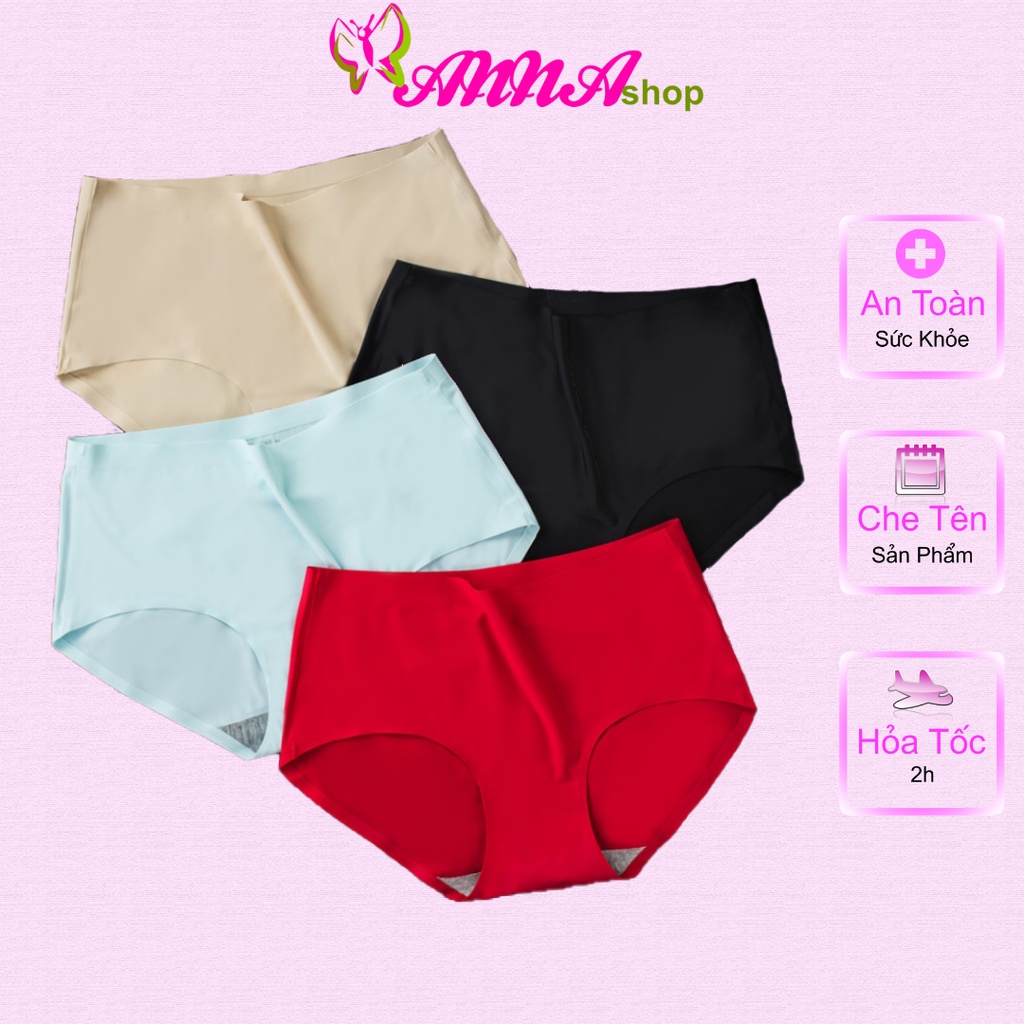 Quần lót nữ su đúc thun lạnh không đường may, trẻ trung, thoải mái, thoát mát (MS 03039) Anna Shop