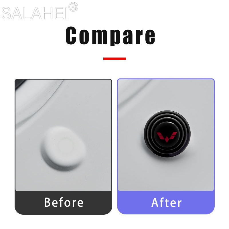 Set 4/8/12 Miếng Dán Chống Sốc Chống Va Chạm Cho Cửa Xe Hơi