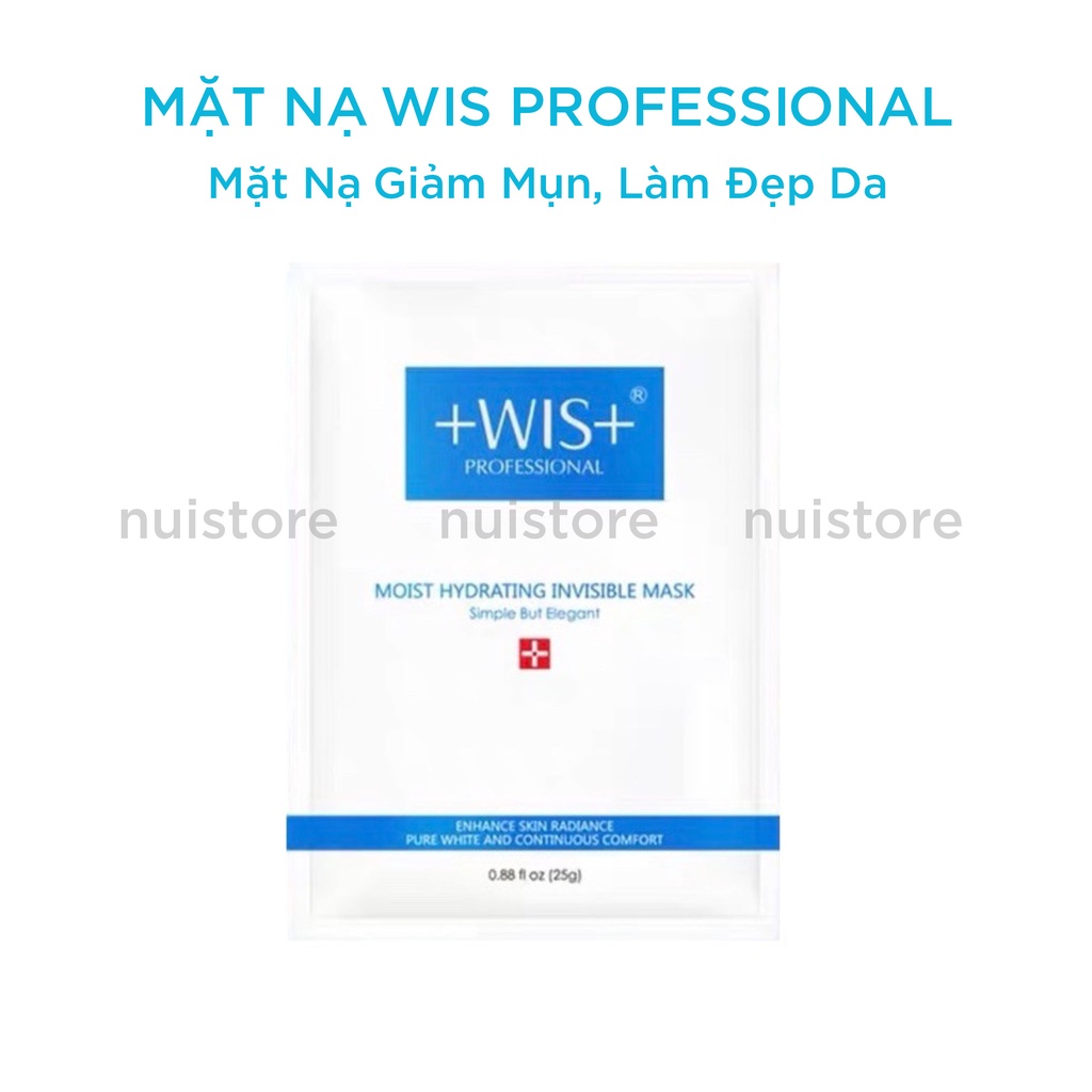 [Hàng có sẵn] Mặt nạ Wis+ cải thiện các vấn đề da mụn mask wis giảm mụn