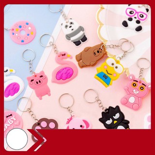 Móc khóa silicon nhiều hình cute (ngẫu nhiên mẫu)