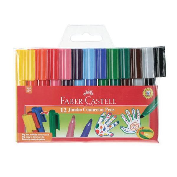 Bút Lộng Màu Collector Jumbo Faber Castell - 12 Màu