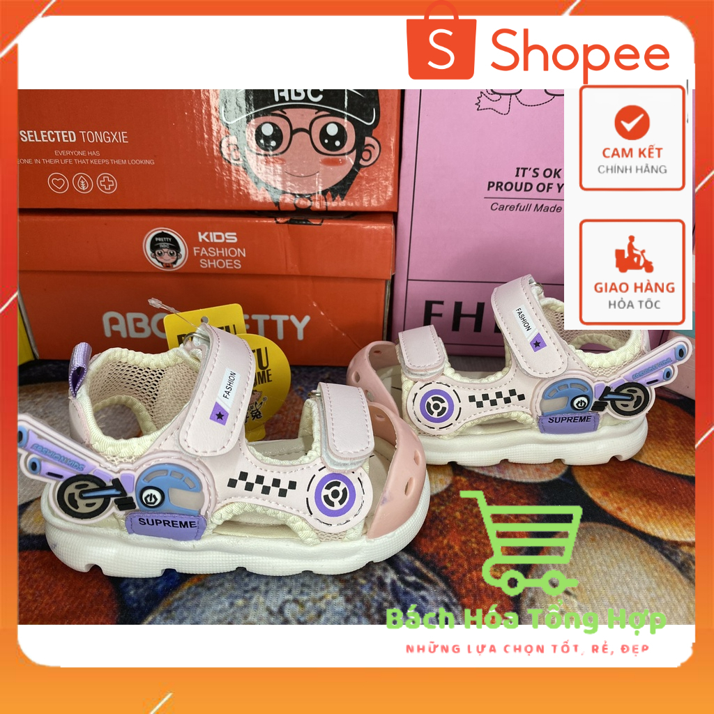 Dép Quai Hậu, Sandal Chống Vấp Có Mẫu Cho Bé Gái &amp; Bé Trai Siêu Dễ Thương |