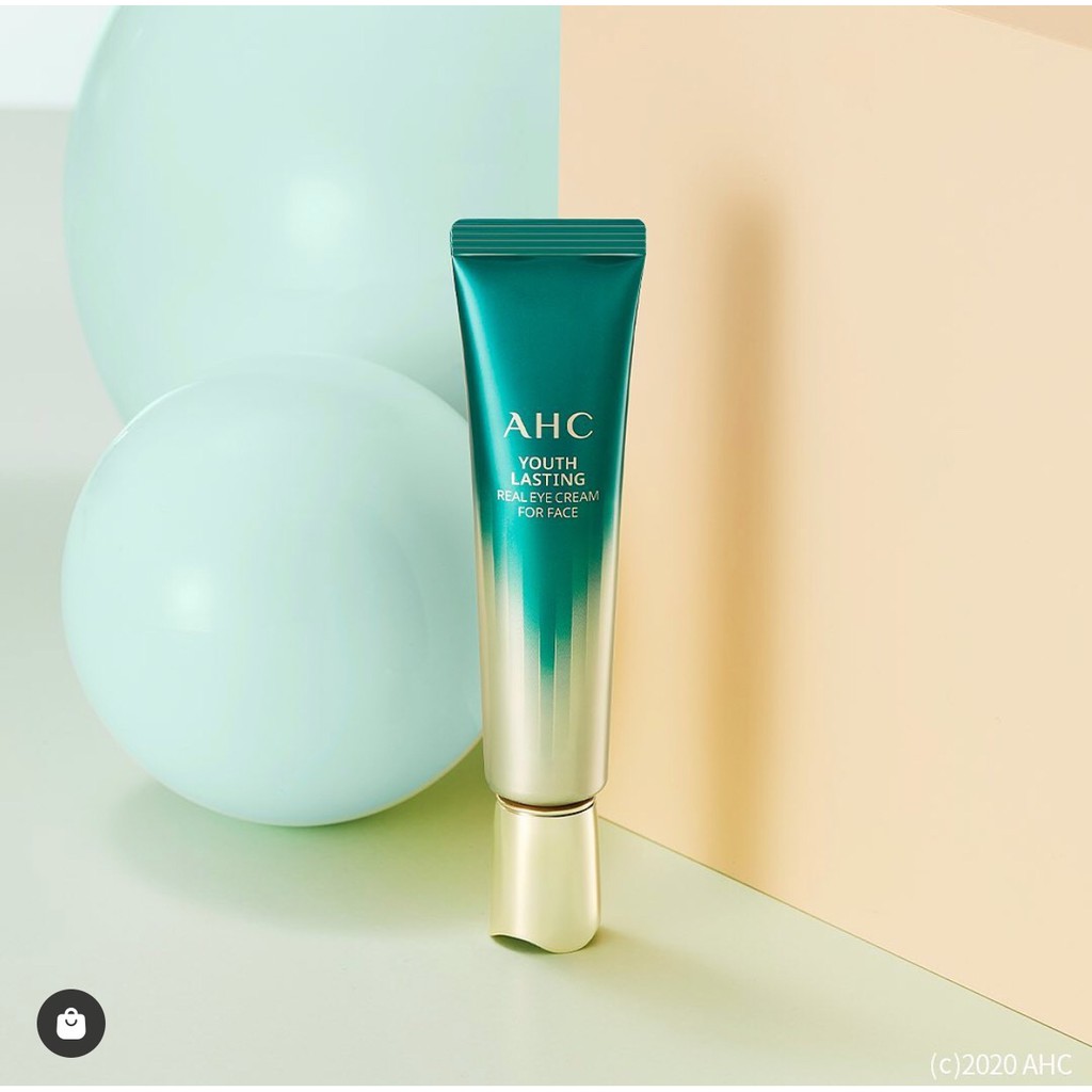 [Mẫu mới 2021] Kem Mắt AHC Ultimate Real Eye Cream For Face 12ml [Yunaa Cosmetics] | BigBuy360 - bigbuy360.vn