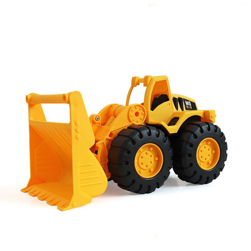 Xe ủi đất Kỹ thuật xe ô tô chơi xe Kích thước lớn Chất lượng tốt Đồ chơi xe tải bằng nhựa mạnh mẽ cho bé trai Quà tặng
