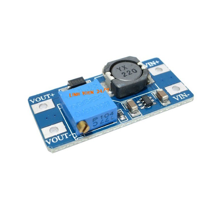 Mạch Boost Tăng Áp DC-DC Mini 2V-24V MT3608