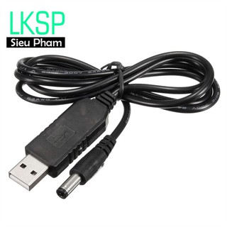 Dây Tăng Áp 5V Lên 12V 9V Cho Modem Wifi