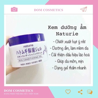 Gel Dưỡng Da Naturie Hatomugi Skin Conditioning Chiết Xuất Từ Hạt Cây Ý Dĩ 180g