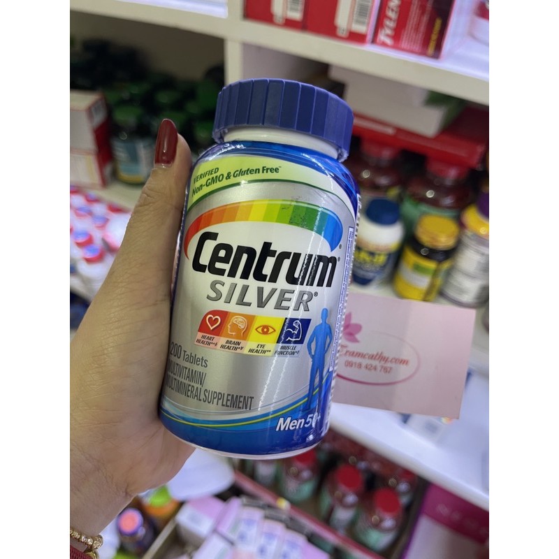 Centrum silver men 50 cho nam trên 50 tuổi