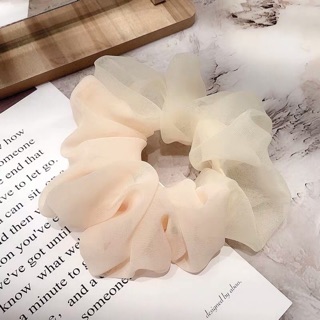 🌟Chun cột tóc Scrunchie mẫu mới,scrunchies 2 mầu