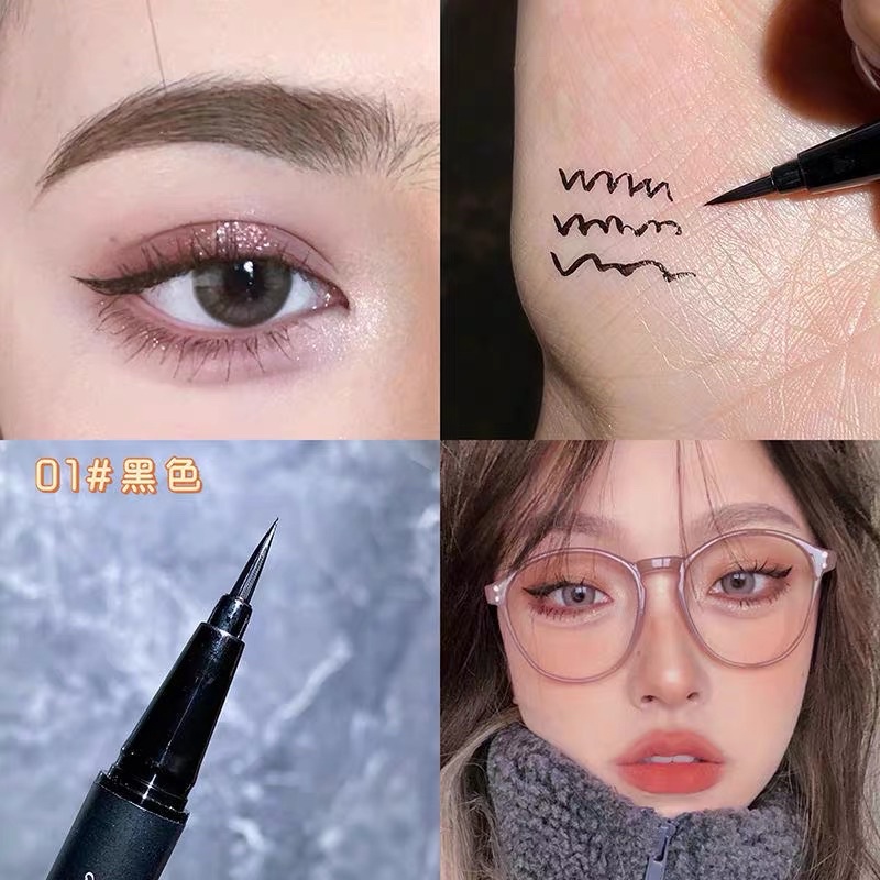 Bút Kẻ Mắt Nước Siêu Mảnh, Vẽ Mi Dưới Nét Tự Nhiên, Mềm Mại, Chống Thấm Nước, Lâu Trôi