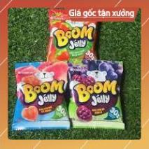 [combo 3 gói] KẸO DẺO JELLY BOOM ORION VỊ DÂU ,ĐÀO ,VIỆT QUẤT 25G