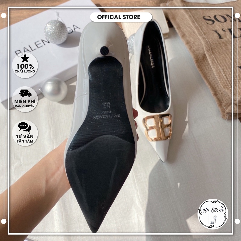 👠👟 Giày Cao Gót Balen mũi nhọn sang chảnh đủ 3 màu ⚡