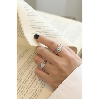 Nhẫn Nữ Bạc S925 Moon Ring
