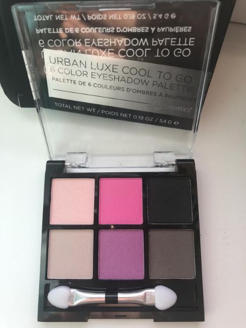 (Shipped US) Urban Luxe Cool To Go - 6 Color Eyeshadow Palette