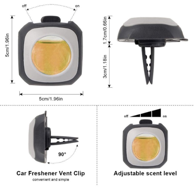 Nước Hoa Ô Tô Air Jungles Cao Cấp Kẹp Cửa Gió Điều Hòa Xe Hơi Air Jungles Car Vent Air Freshener USA