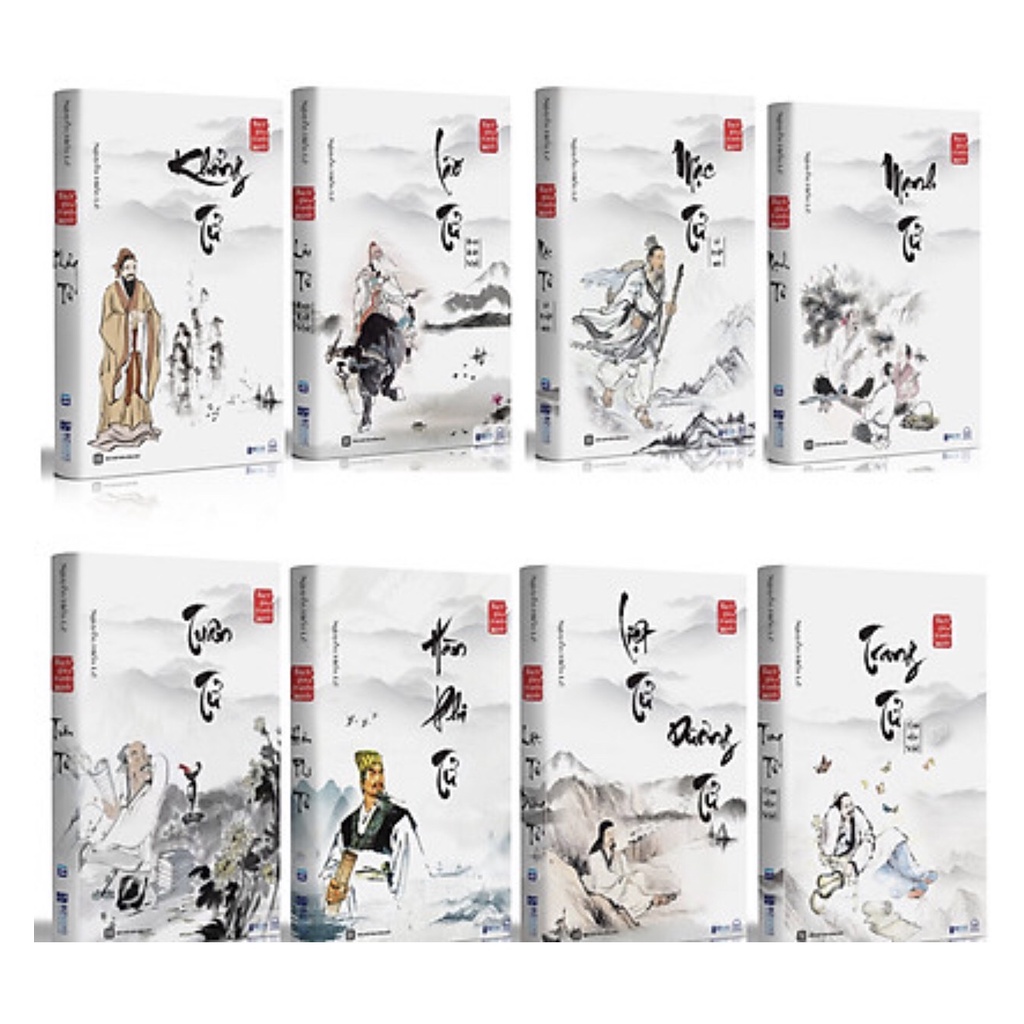 Sách  - Combo Bách gia tranh minh ( bộ 8 cuốn)