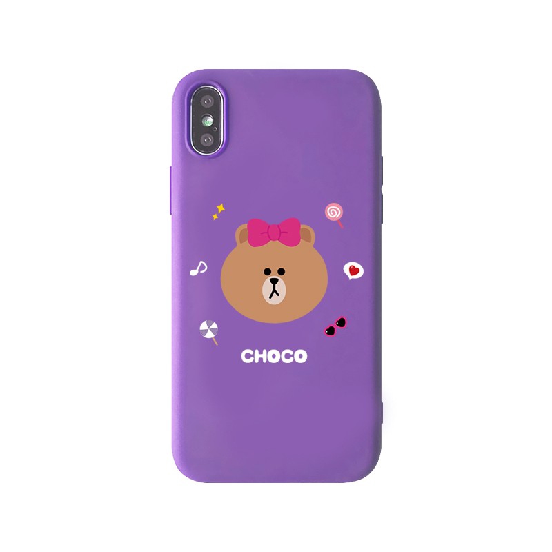 Ốp điện thoại silicon in hình động vật hoạt hình đáng yêu cho iPhone 6 6Plus 6s 6Plus 7 7Plus 8 8Plus X XS | BigBuy360 - bigbuy360.vn