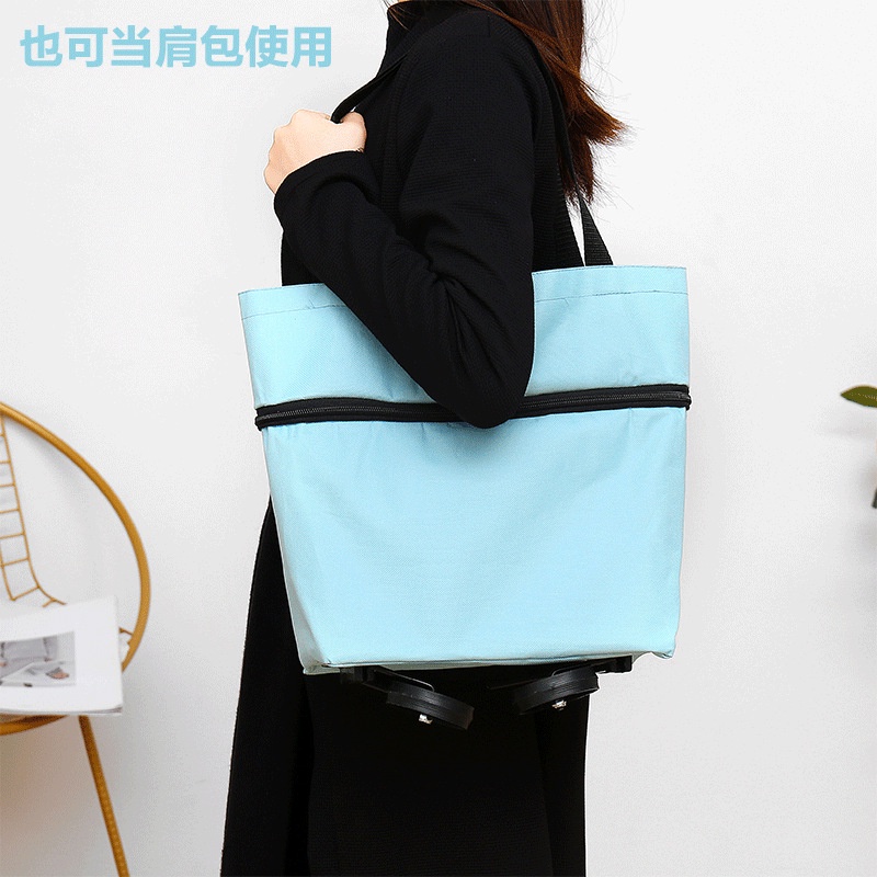 Túi đi chợ- Xe kéo đi chợ TOSHIDO Gấp Gọn túi vải đựng đồ Tiện Lợi