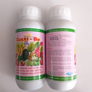 Phân bón lá Canxi Bo Chống thối trái, nứt trái Tăng đậu trái Giảm phèn, hạ mặn  - Chai 500ml