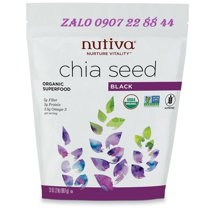 HẠT CHIA MỸ NUTIVA 907G