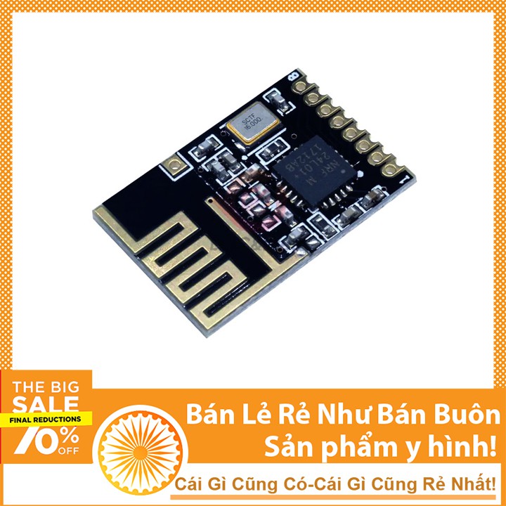 Module Thu Phát Sóng RF nRF24L01 2.4GHz 8 Pin