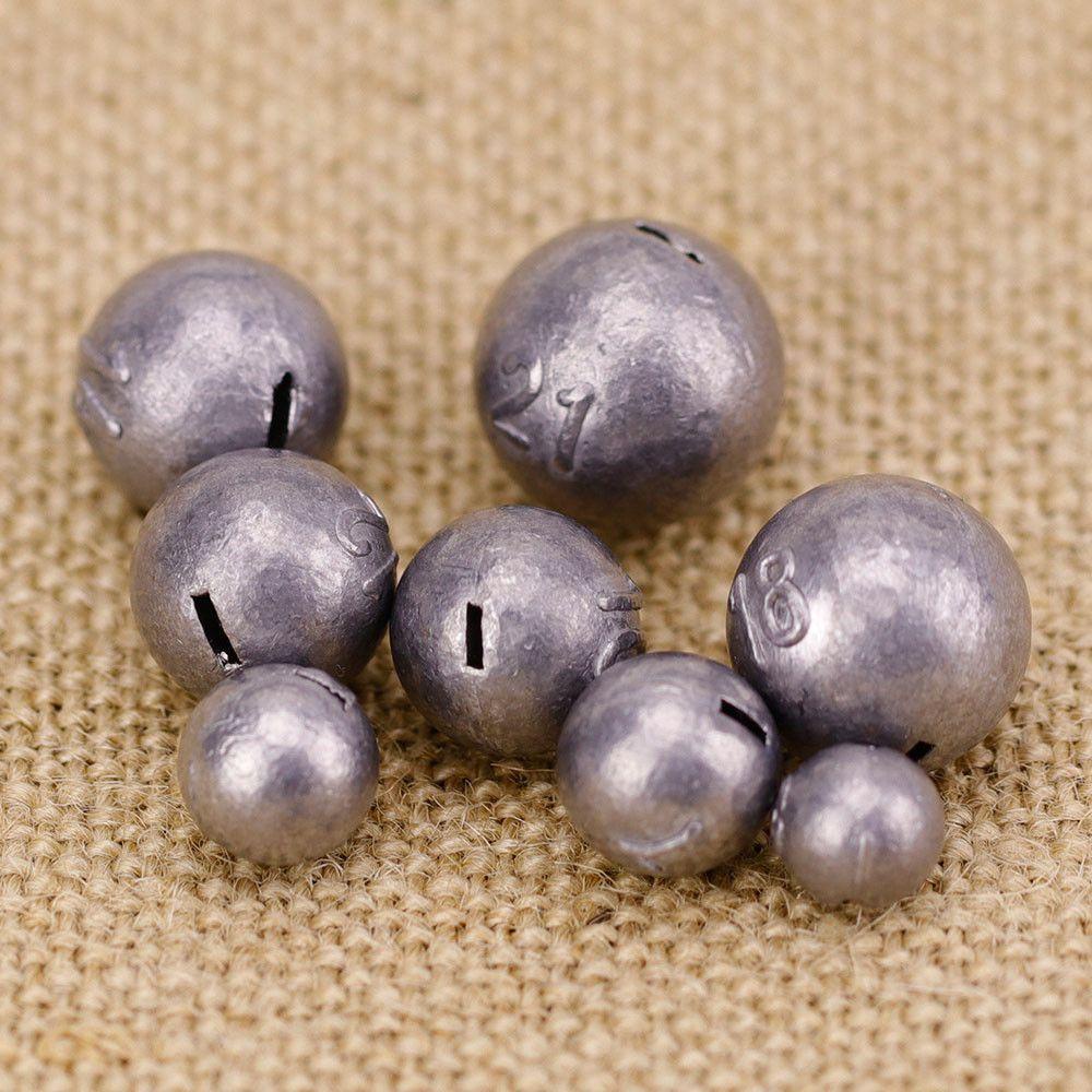 MUVAKO Set 10 Chì Câu Cá Bền Bỉ Tháo Rời Được