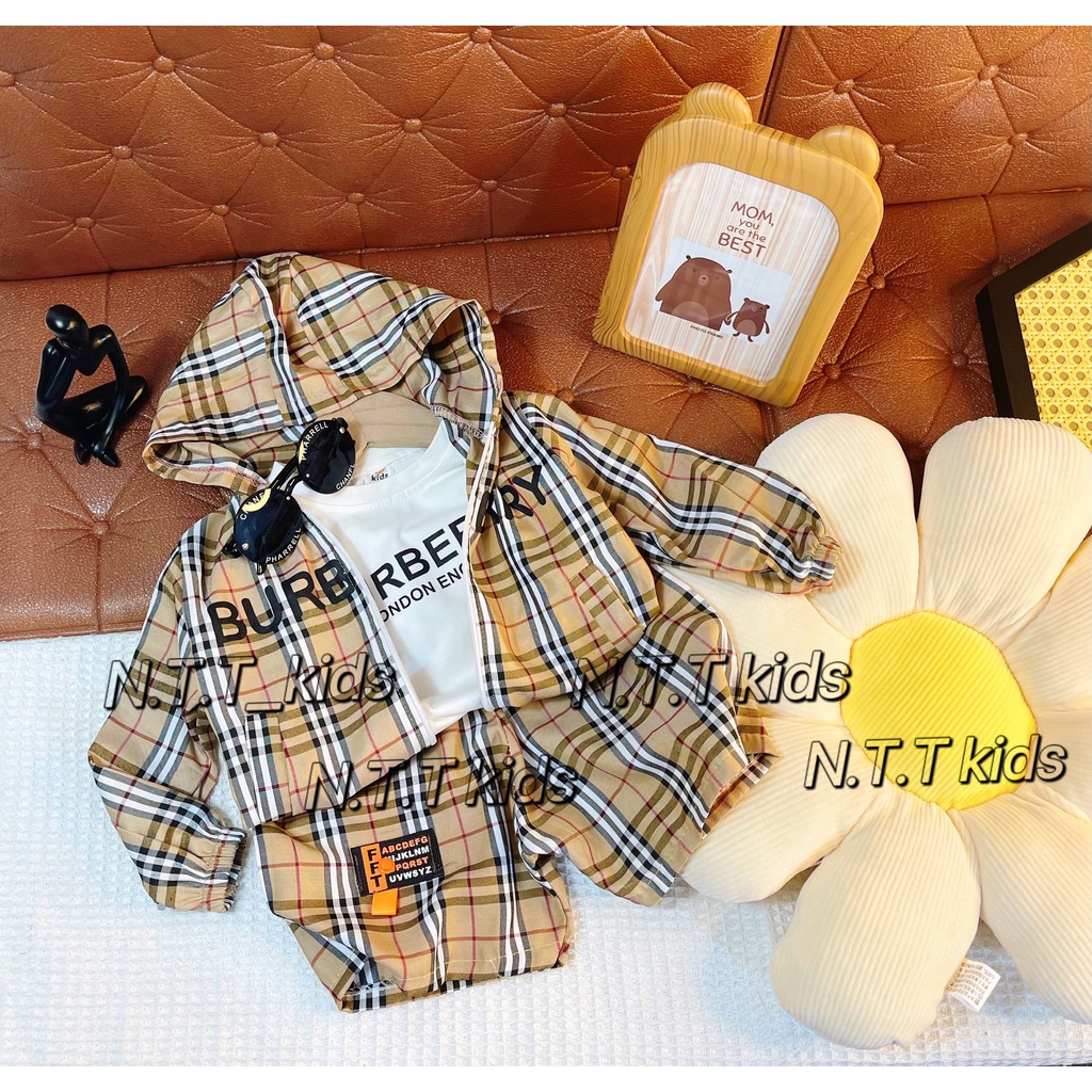 8/30kg SÉT B B R 3 CHI TIẾT CHO BÉ TRAI BÉ GÁI MẶC HÈ THU CỰC CHẤT