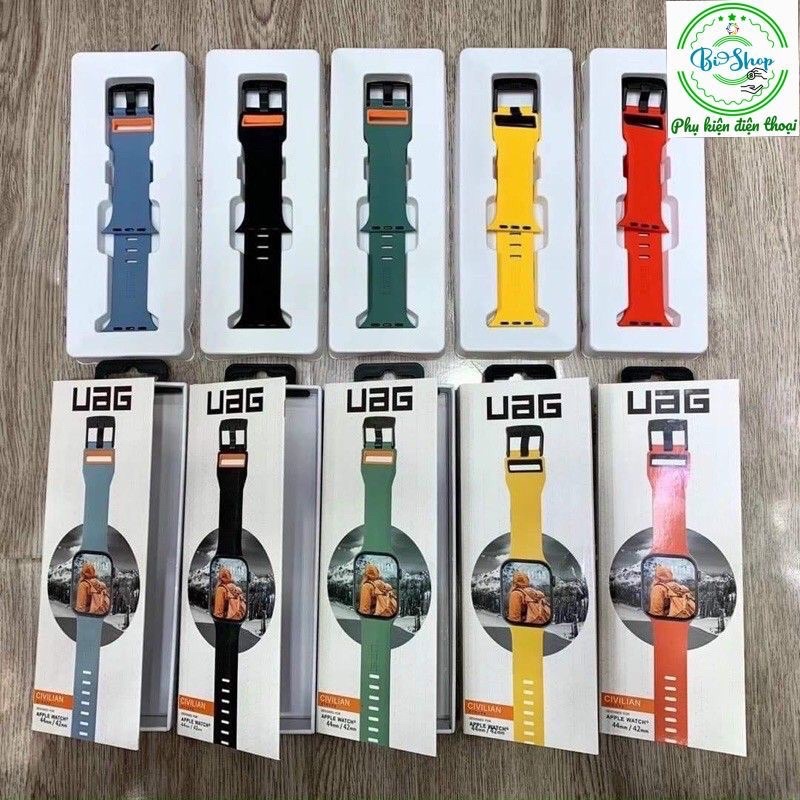 UAG Dây Apple watch Civilian 1:1 Series 1 2 3 4 5 6 SE size 38 40 42 44 mm đồng hồ