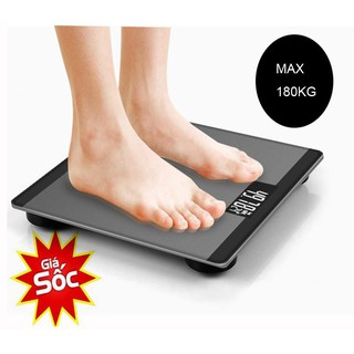 🚛 FREE SHIP ĐƠN 99K Cân Điện Tử Kèm Màn Hình Led Scale Hình vuông (màu ghi đen) -dc3413