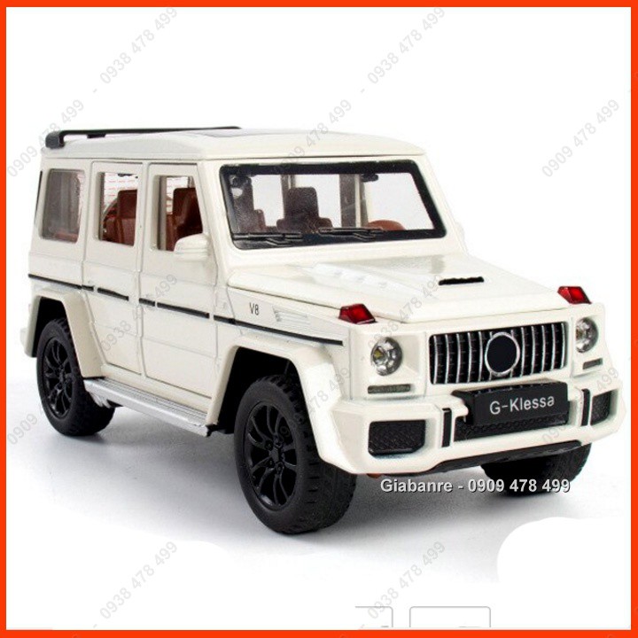 XE MÔ HÌNH KIM LOẠI MERCEDES G65 NEW GCLASS TỈ LỆ 1:32 - 9812