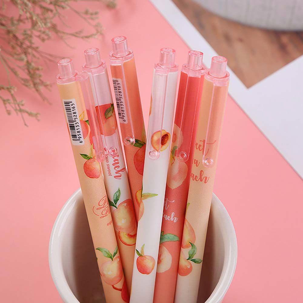 Bút Gel Đào Khô Nhanh Thanh Lịch|Bút Bi Mực Đen Ngòi 0.5mm