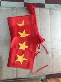 cờ dây 2 mặt in đẹp