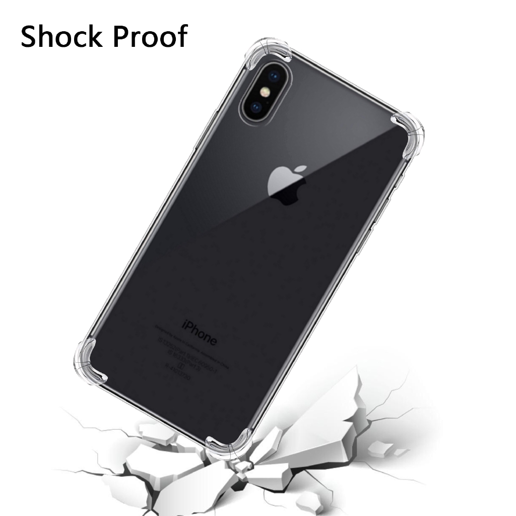 Vỏ chống rơi case For iPhone 6 6S Plus 6  7 8 7+ 8+ Vỏ bảo vệ X XS XR Xs Max transparent Ốp lưng | BigBuy360 - bigbuy360.vn