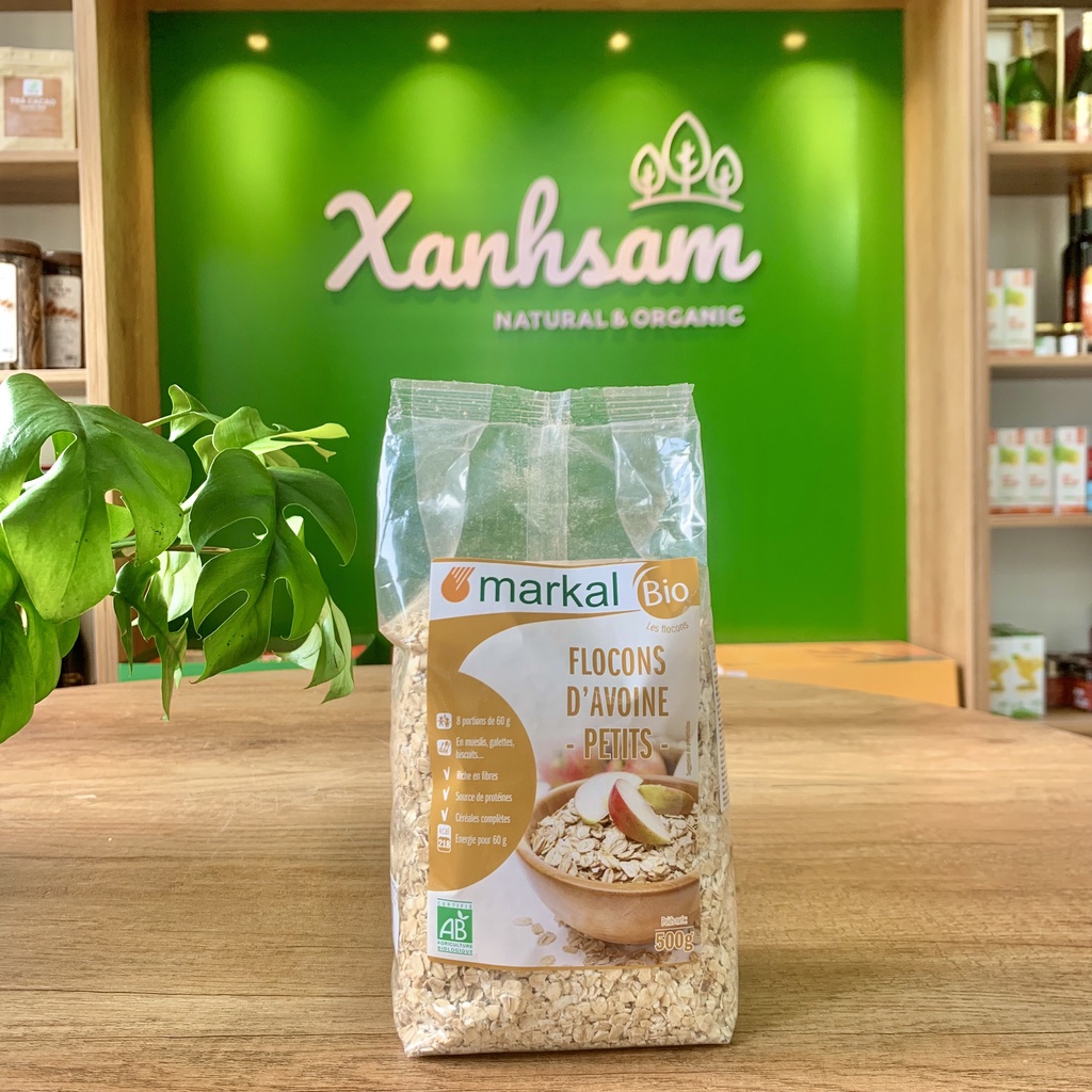Yến Mạch Cán Mỏng Hữu Cơ Markal 500gr - XanhSam Organic