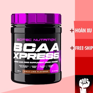 BCAA | Scitec BCAA Xpress 40 Lần Dùng | Bổ Sung Năng Lượng Phục Hồi Cơ Bắp Sau Tập 280G