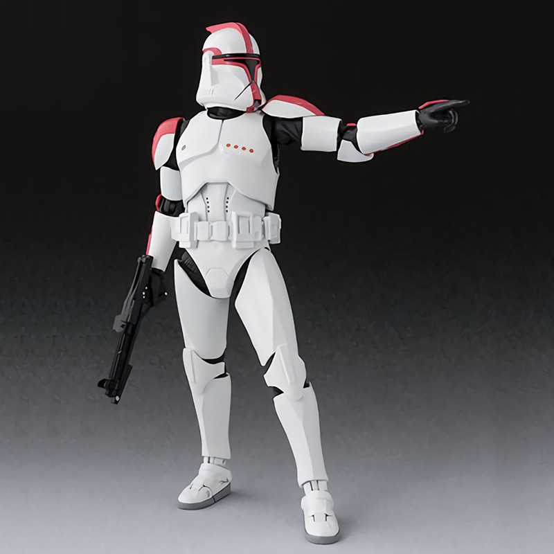 Mô hình Clone Trooper PHASE I Captain SHF Star Wars