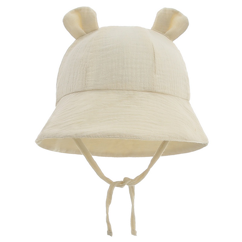 Nón Tai Bèo Chất Liệu Cotton Mềm Mại Thời Trang Xuân Hè Cho Bé Trai Và Gái Sơ Sinh