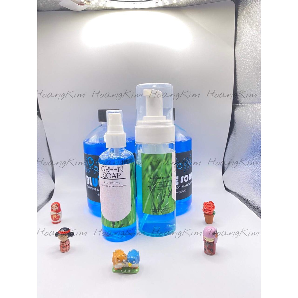 Nước Lau Mực Xăm Tạo Bọt Blue Soap Chai Lớn 500ml 5.0 50 Đánh Giá 203 Đã Bán