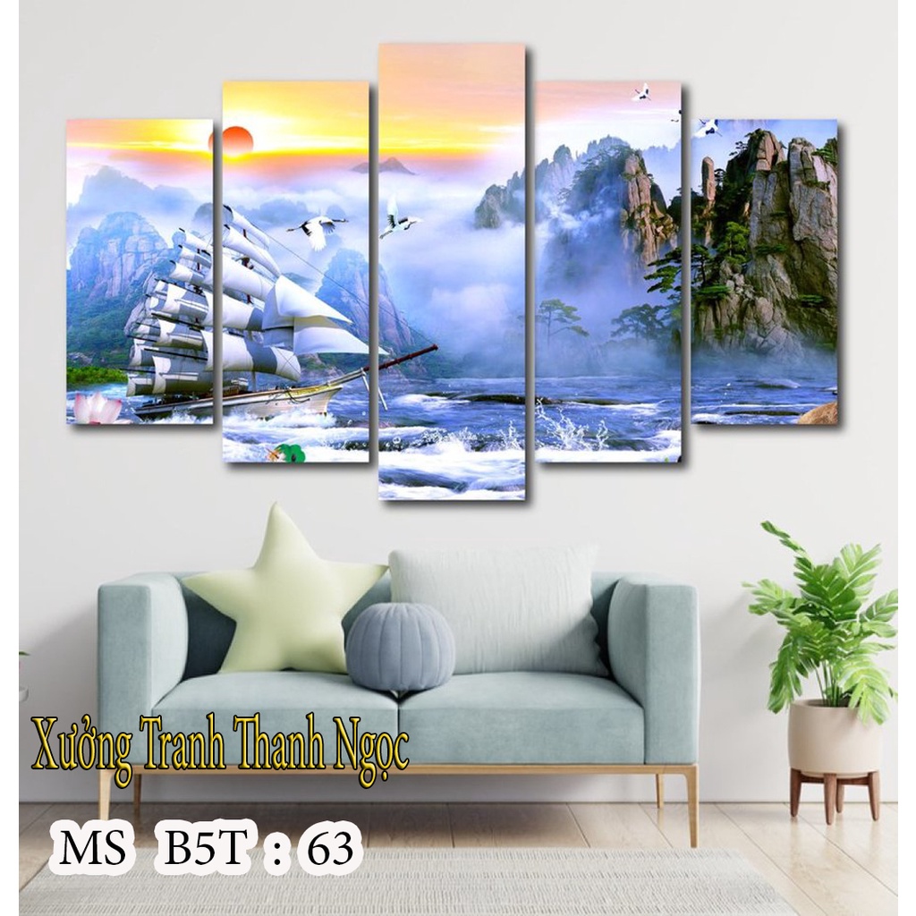 Set 5 tranh tráng gương 💥GIÁ GỐC TẠI XƯỞNG💥 tranh treo tường phong cách hiện đại sang trọng | BigBuy360 - bigbuy360.vn