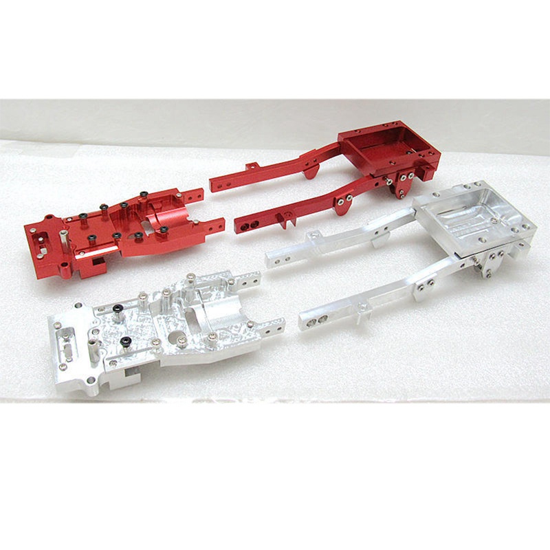 Bộ Khung Thân Kim Loại D12 CNC Cho Xe Điều Khiển Từ Xa WPL D12 1 / 10
