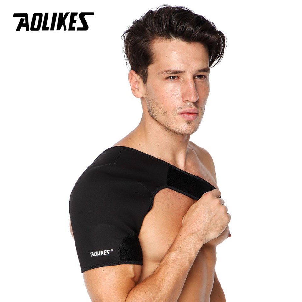 Đai Bảo Vệ Khớp Vai Cao Cấp, Cố Định Khớp Xương Vai Sport Shoulder Support AOLIKES TC-1693