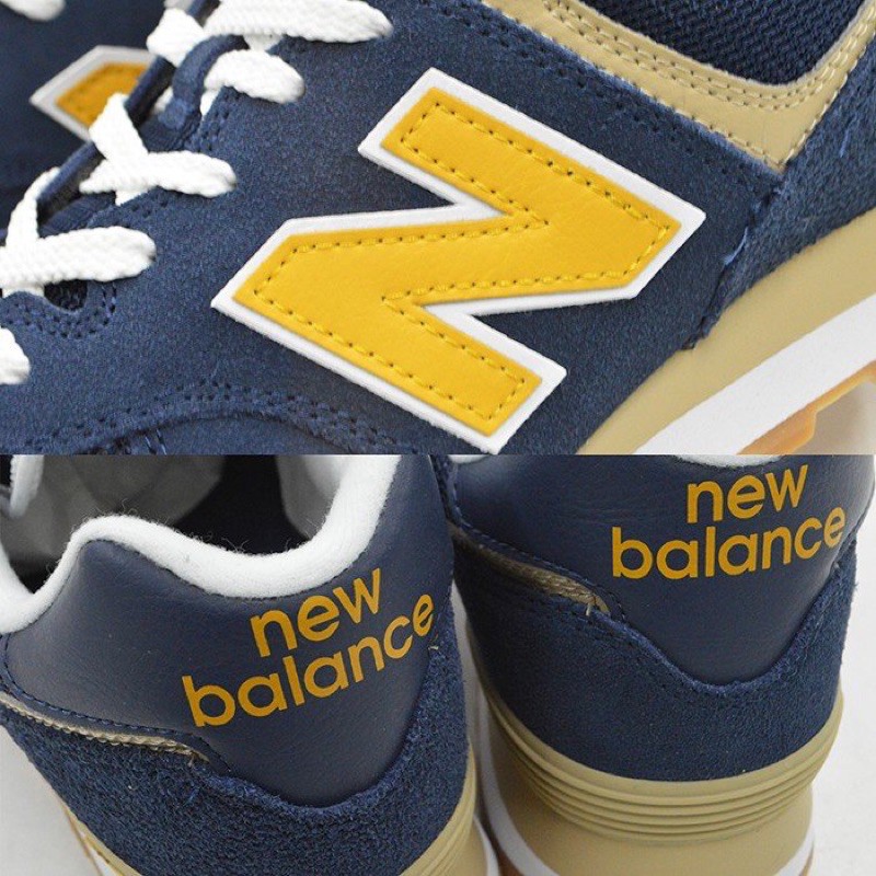 Giày nam New Balance Retro 574 size 45 - Navy cá tính