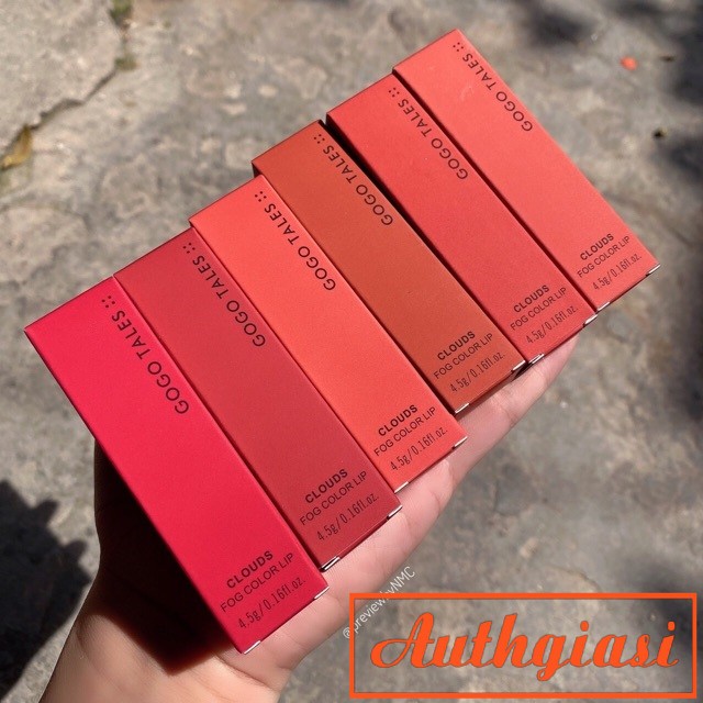 Son kem Gogo Tales Cloud Fog Color Lip mềm và mịn nhẹ như mây không khô môi | BigBuy360 - bigbuy360.vn