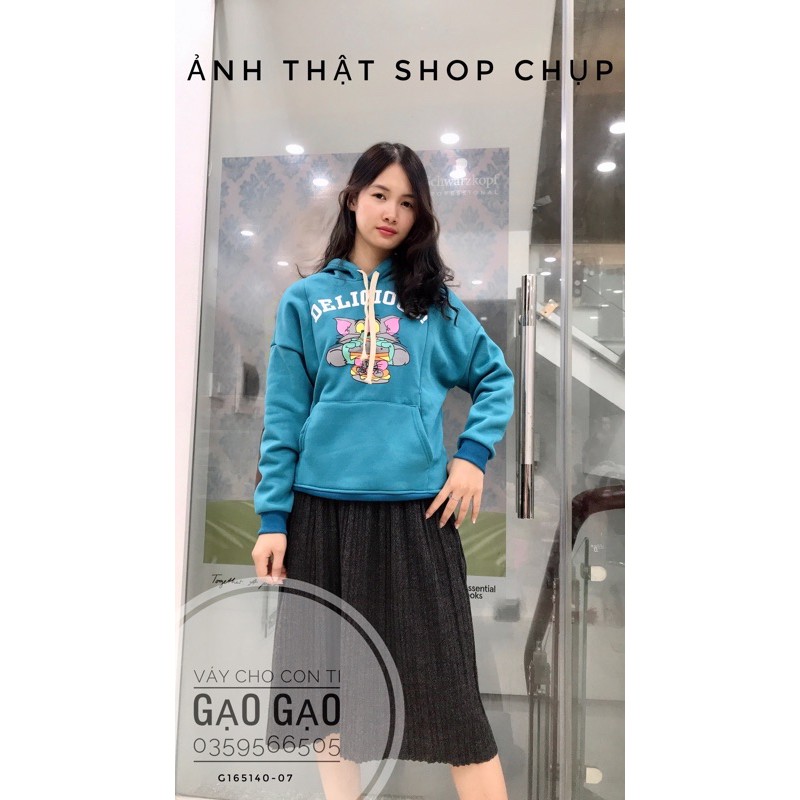 [SALE] Áo nỉ cho con bú ẢNH THẬT SHOP CHỤP