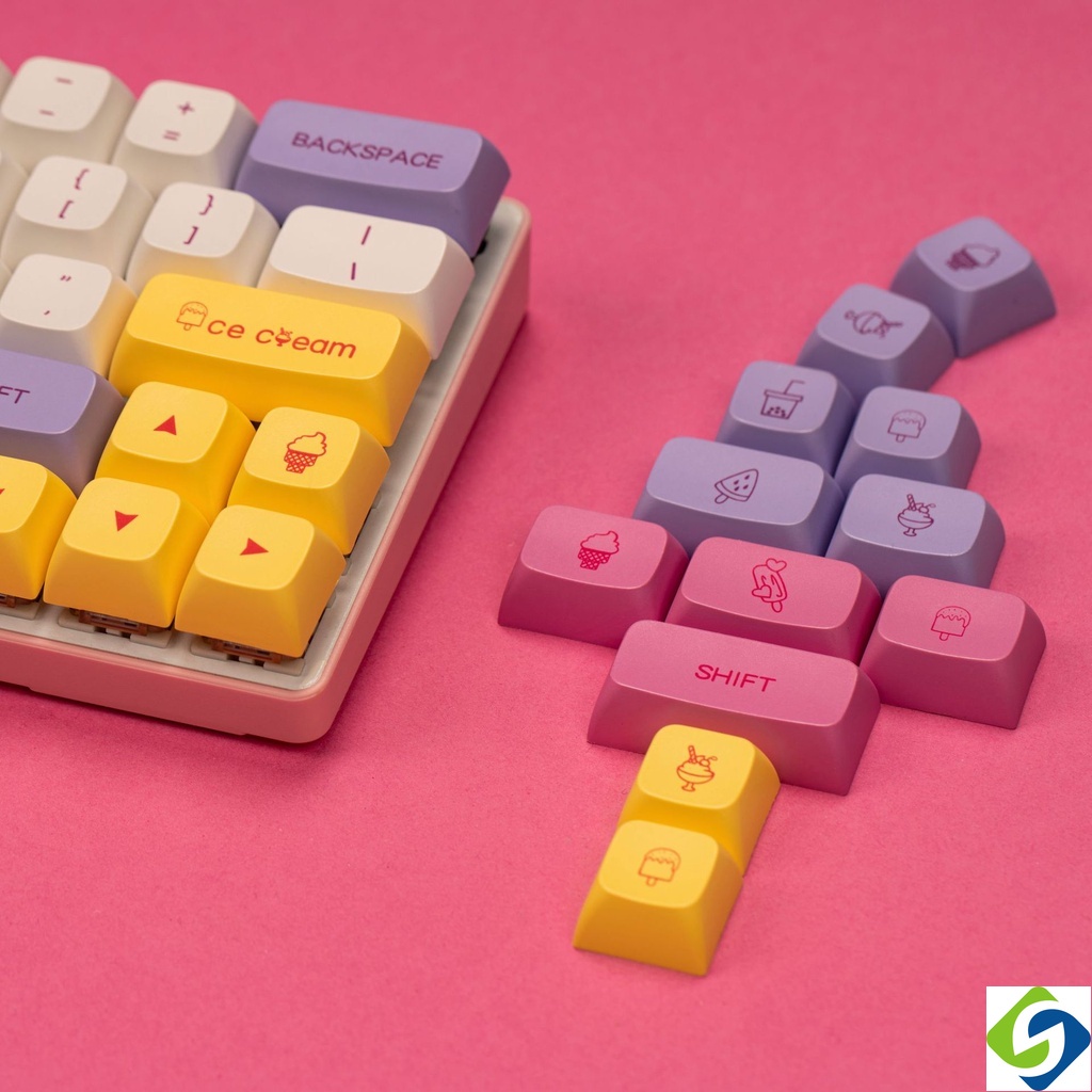 Bàn Phím Số 61 / 71 / 87 / 104 /108 pbt 60 / 61 / 64 / 68 keycap 60% 65% 85% Chất Lượng Cao